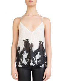 The Kooples Mesh-Inset Lace Cami at Bloomingdales